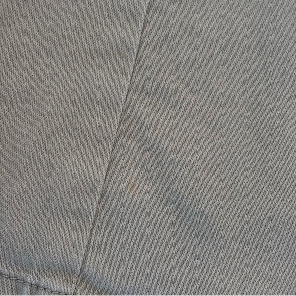 Vintage Sigrid Olsen Embroidered A Line Midi Skirt Boho Olive Army Green Size 14 - Picture 11 of 11